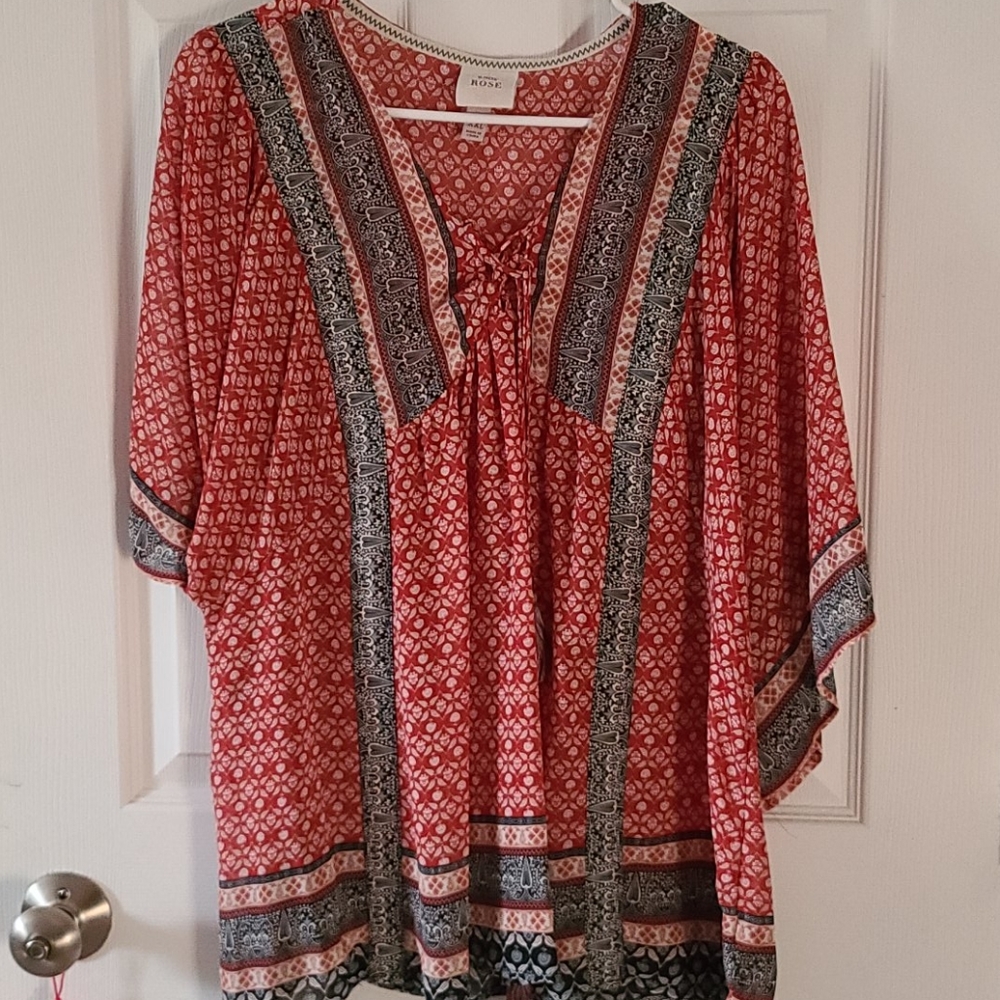 Knox rose blouse